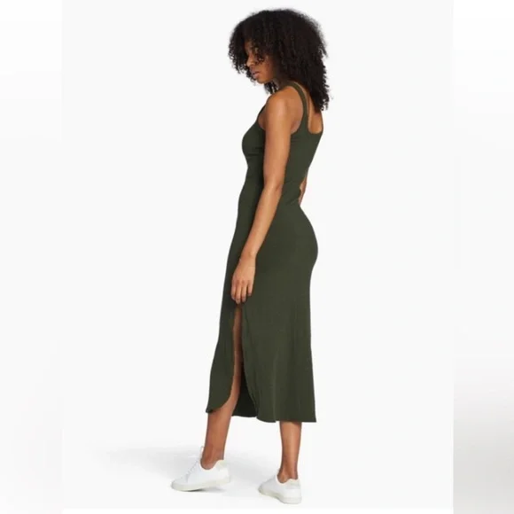 NWT Vitamin A green West midi dress - Picture 2 of 6